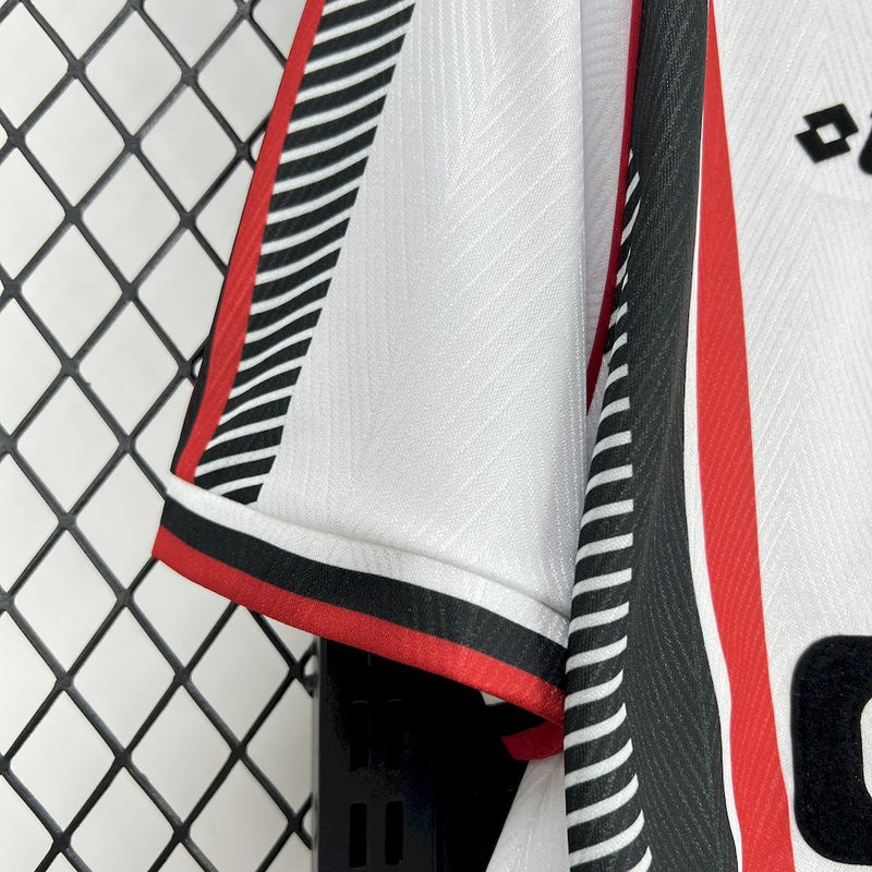 AC Milan Away Retro Shirt 1997/98 - Men's White Fan Shirt