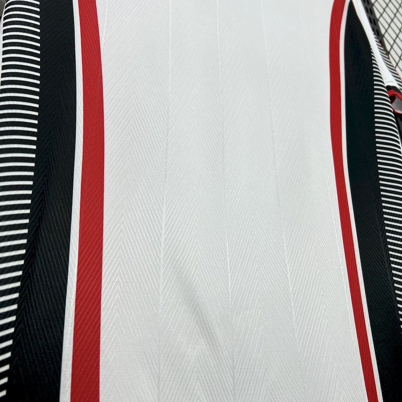AC Milan Away Retro Shirt 1997/98 - Men's White Fan Shirt