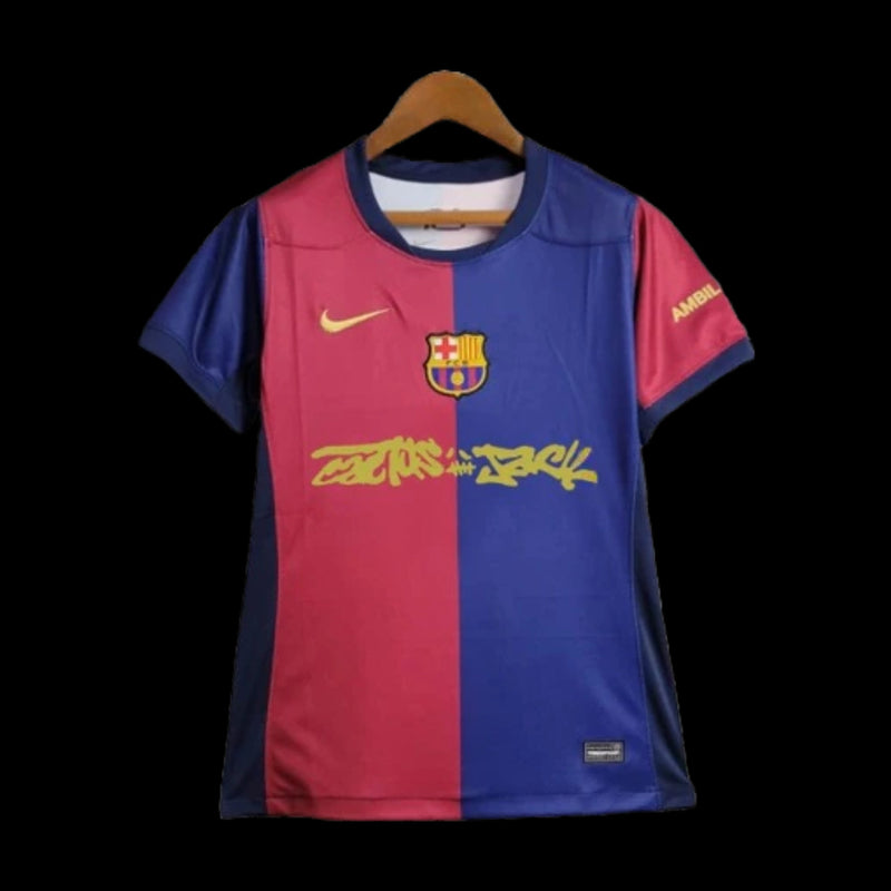 Barcelona TRAVIS SCOTT Home 24/25 Shirt - Women's Fan Shirt
