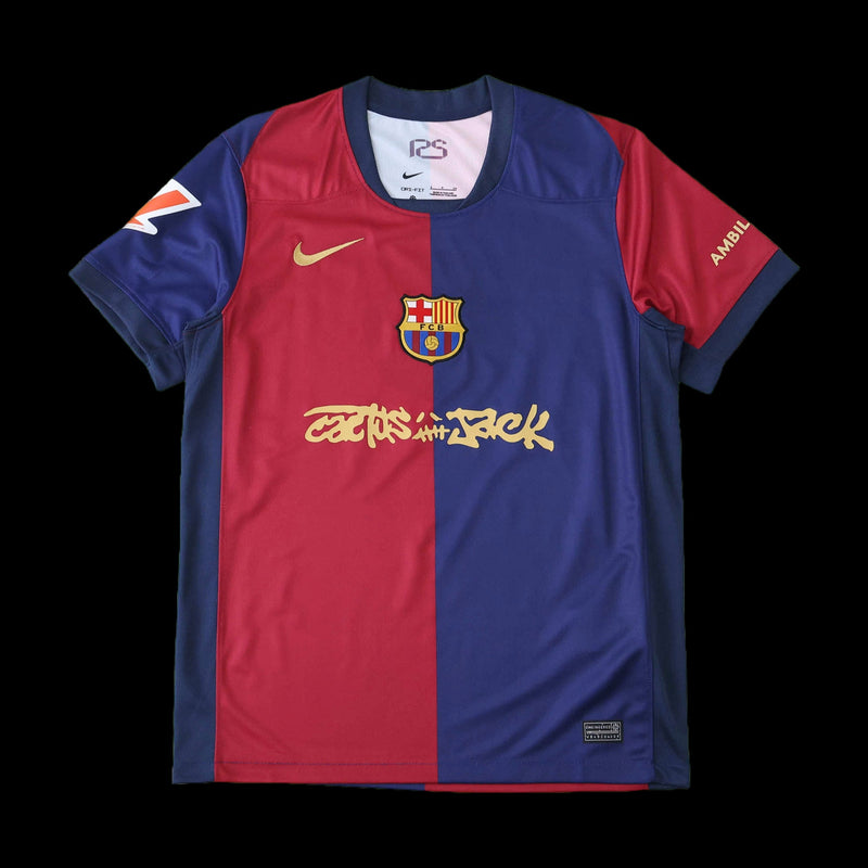 Barcelona TRAVIS SCOTT Home 24/25 Shirt - Men's Fan Shirt