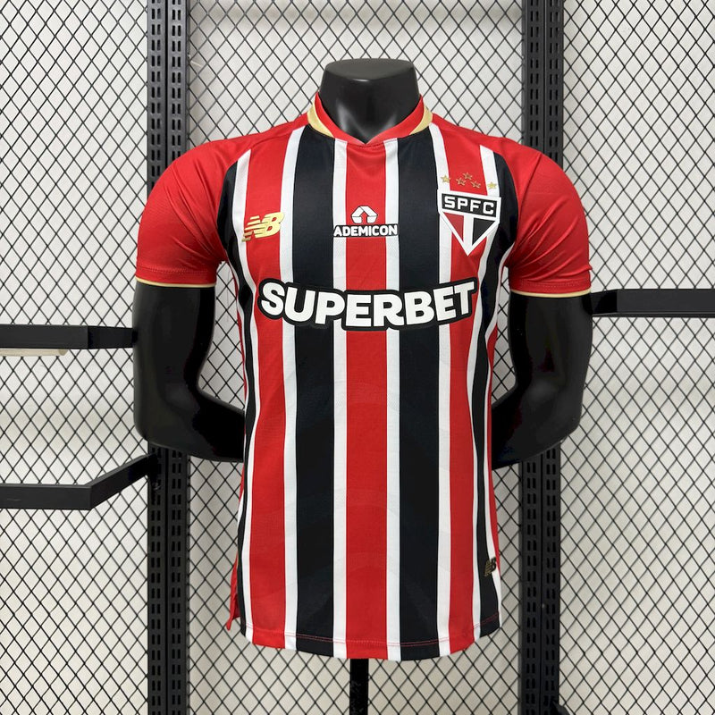 Sao Paulo Away Shirt 25/26 - Men's Player Red
