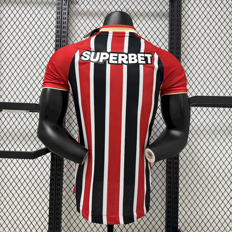 Sao Paulo Away Shirt 25/26 - Men's Player Red