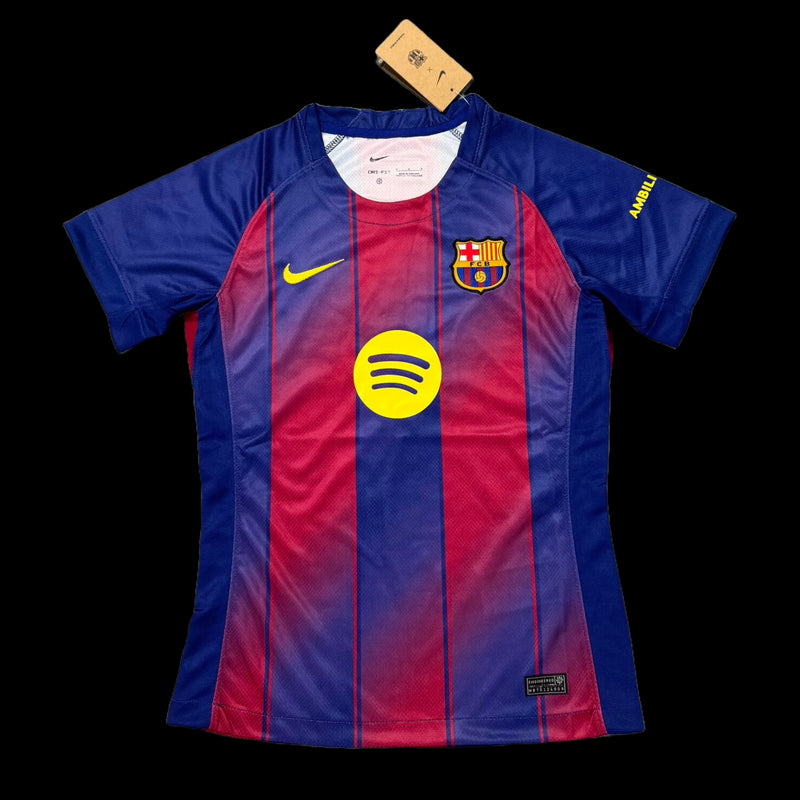 Barcelona Home Shirt 25/26 - Women's Fan Shirt
