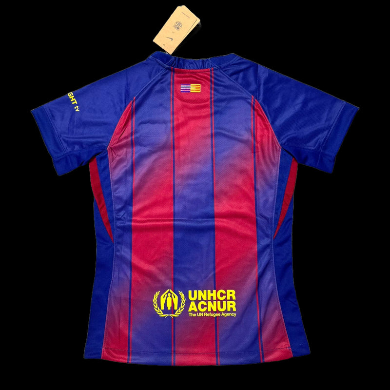 Barcelona Home Shirt 25/26 - Women's Fan Shirt