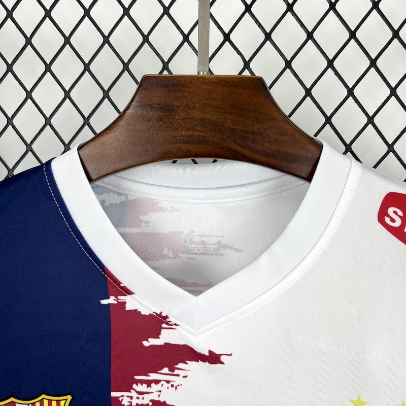 Neymar Special Edition Shirt - Barcelona + Santos - Men's Fan