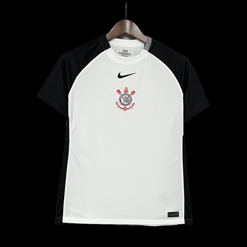 Timão Home Shirt 25/26 - Women's White Fan Shirt
