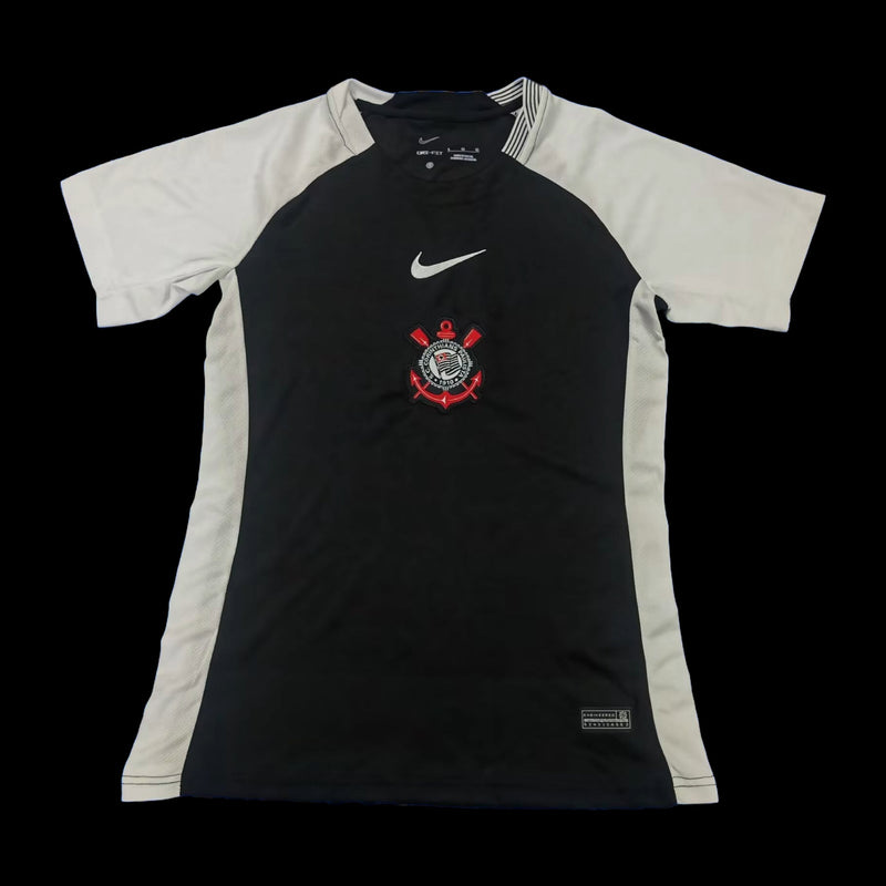 Timão Away Shirt 25/26 - Women's Fan Black