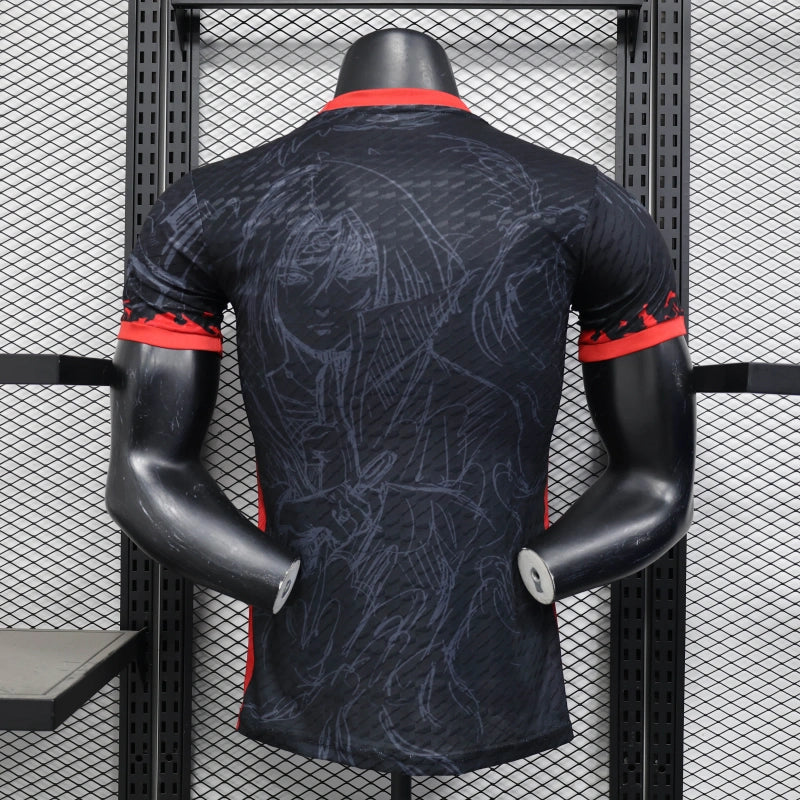 Japan Itachi Uchiha 25/26 Shirt - Men's Player Black