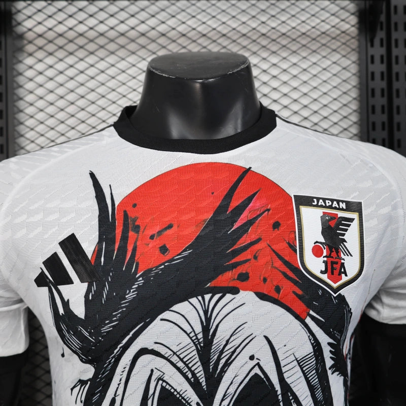 Japan Itachi Uchiha 25/26 Shirt - Male Player White and Red