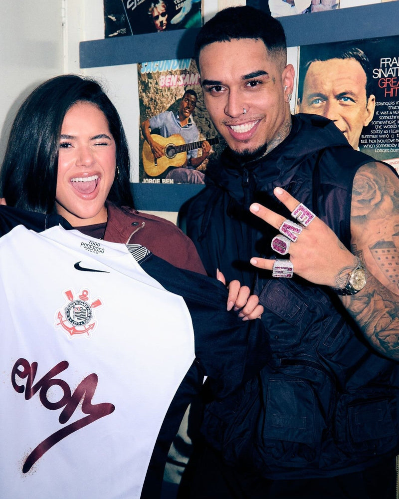 Timão x Veigh (EVOM) Home Shirt 25/26 - White Male Player