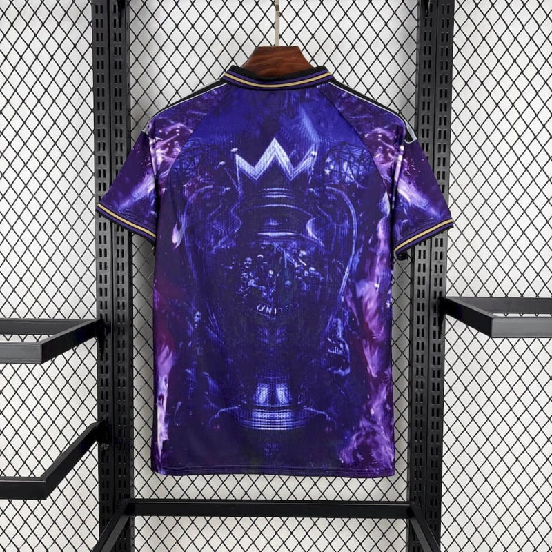 Manchester United 25/26 Special Edition Shirt - Mens Purple Fan Shirt