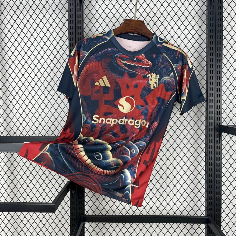 Manchester United Special Edition 25/26 Shirt - Men's Cobra Fan Shirt