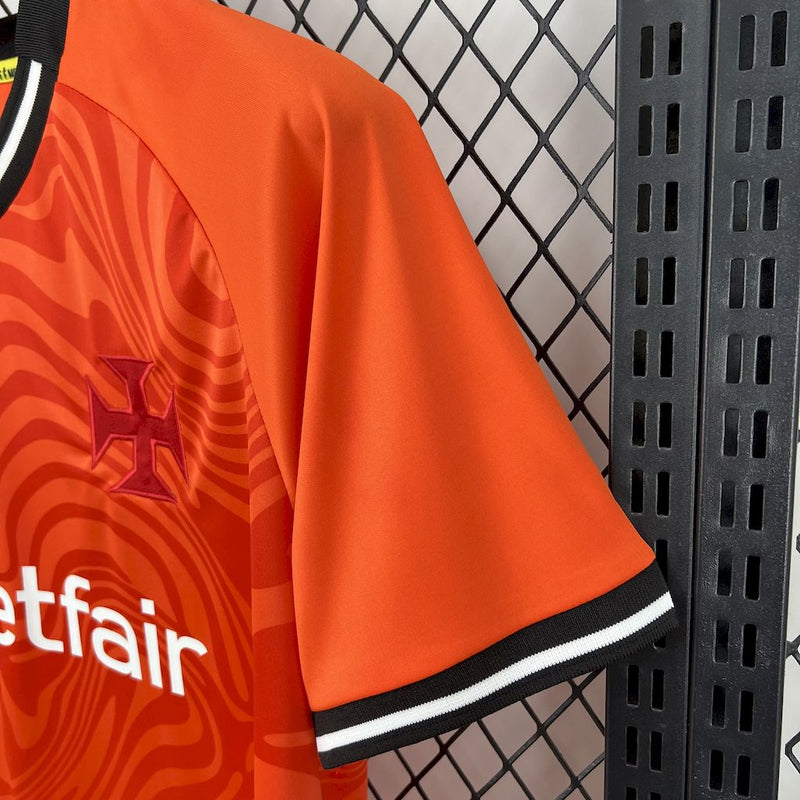 Vasco Goalkeeper Shirt 25/26 - Men's Fan Orange