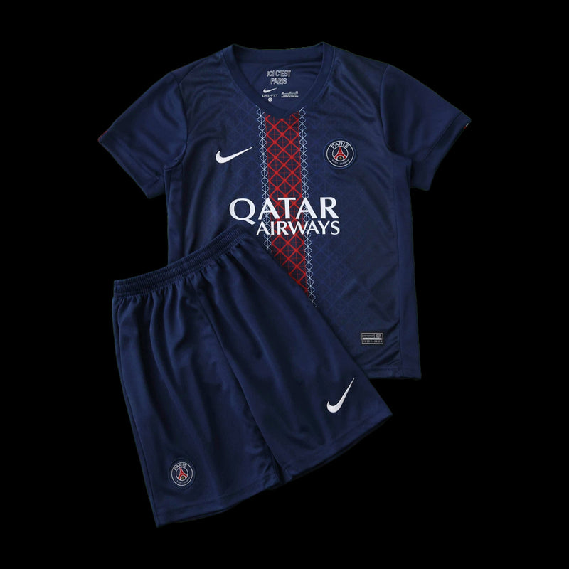PSG Home Shirt 25/26 - Kids Fan Blue