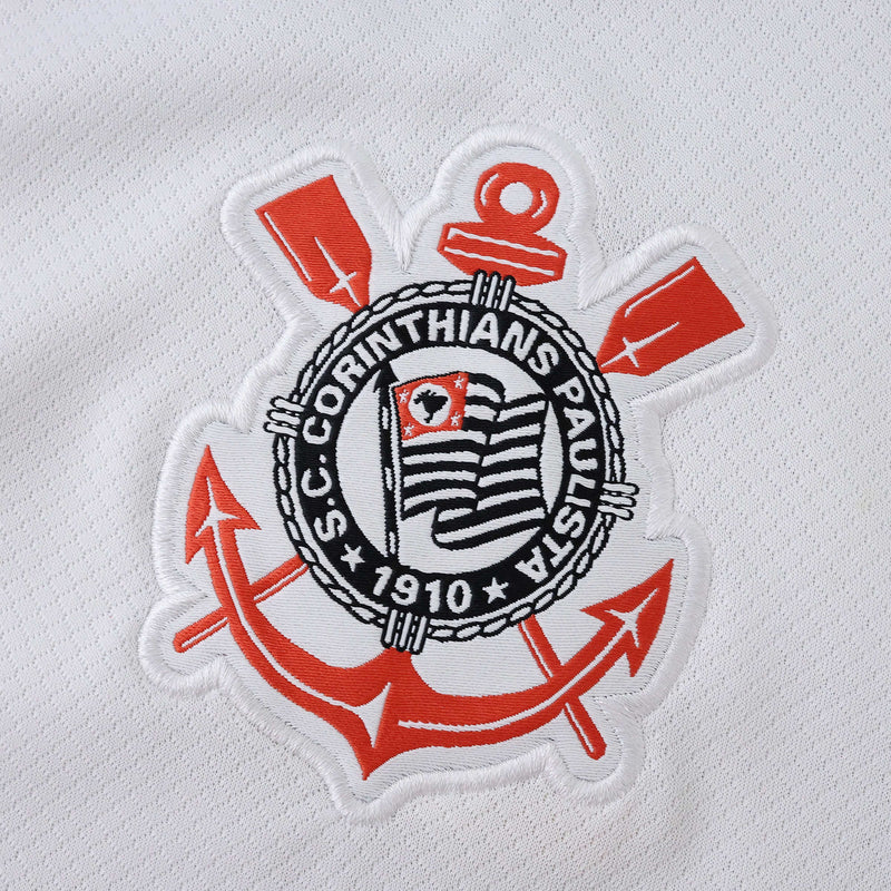 Timão Home Shirt 25/26 - White Children's Fan Shirt