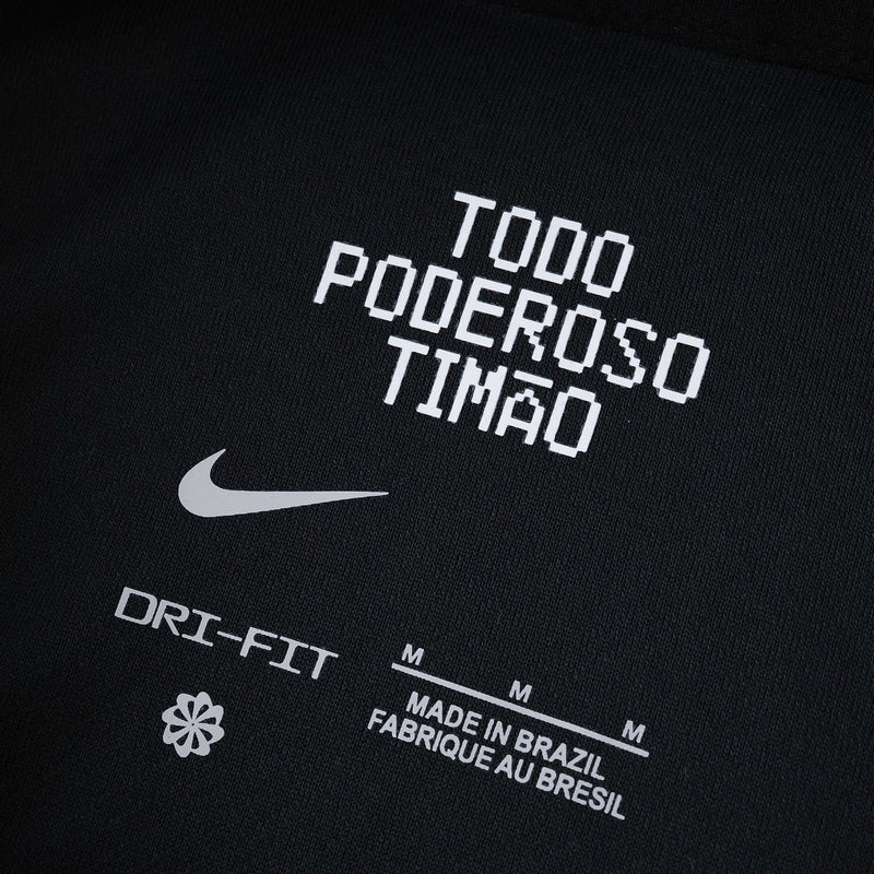 Timão Away Shirt 25/26 - Black Children's Fan Shirt