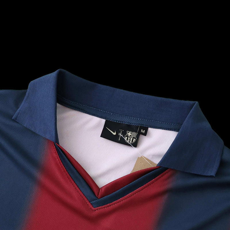 Barcelona TRAVIS SCOTT Home Retro 2000/01 Shirt - Men's Fan Oversized