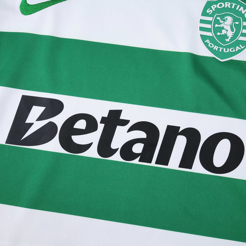 Sporting Home Shirt 25/26 - Men's Striped Fan Shirt