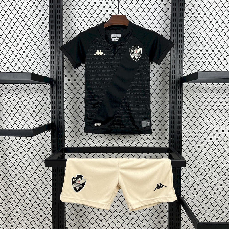 Vasco da Gama Goalkeeper Shirt 24/25 - Black Children's Fan Shirt