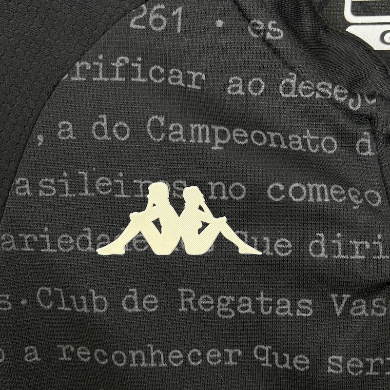 Vasco da Gama Goalkeeper Shirt 24/25 - Black Children's Fan Shirt