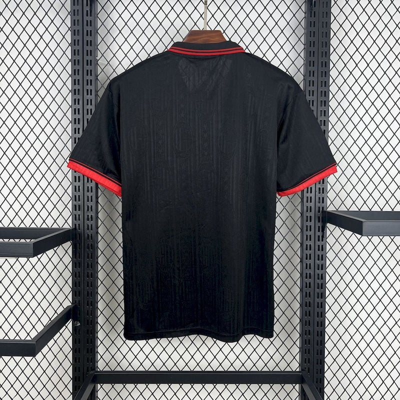 AC Milan Fourth Away Retro Shirt 1997/98 - Men's Fan Shirt - Black