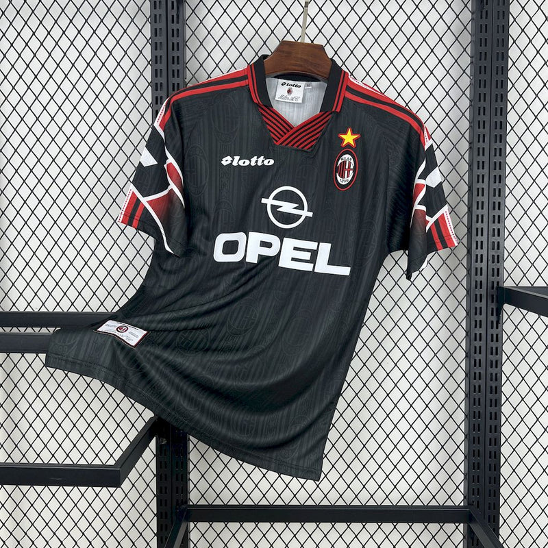 AC Milan Belo Horizonte Centenario Cup Retro Shirt 1997/98 - Men's Black Fan Shirt