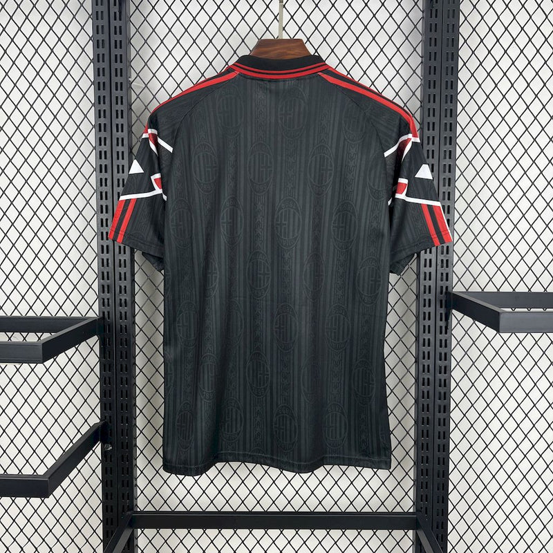 AC Milan Belo Horizonte Centenario Cup Retro Shirt 1997/98 - Men's Black Fan Shirt