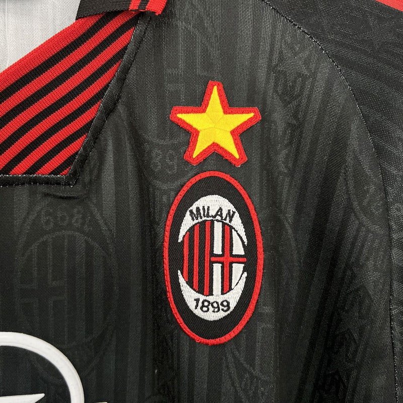 AC Milan Belo Horizonte Centenario Cup Retro Shirt 1997/98 - Men's Black Fan Shirt