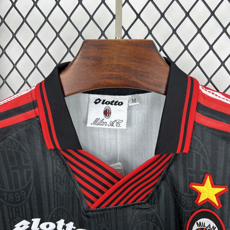 AC Milan Belo Horizonte Centenario Cup Retro Shirt 1997/98 - Men's Black Fan Shirt