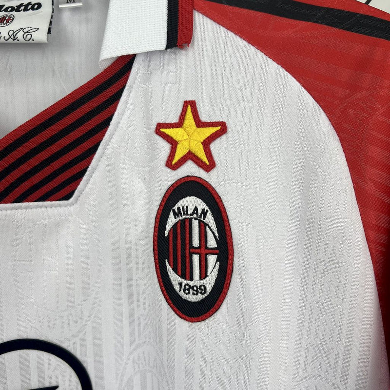 AC Milan Belo Horizonte Centenario Cup Retro 1997/98 Shirt - Men's White Fan Shirt