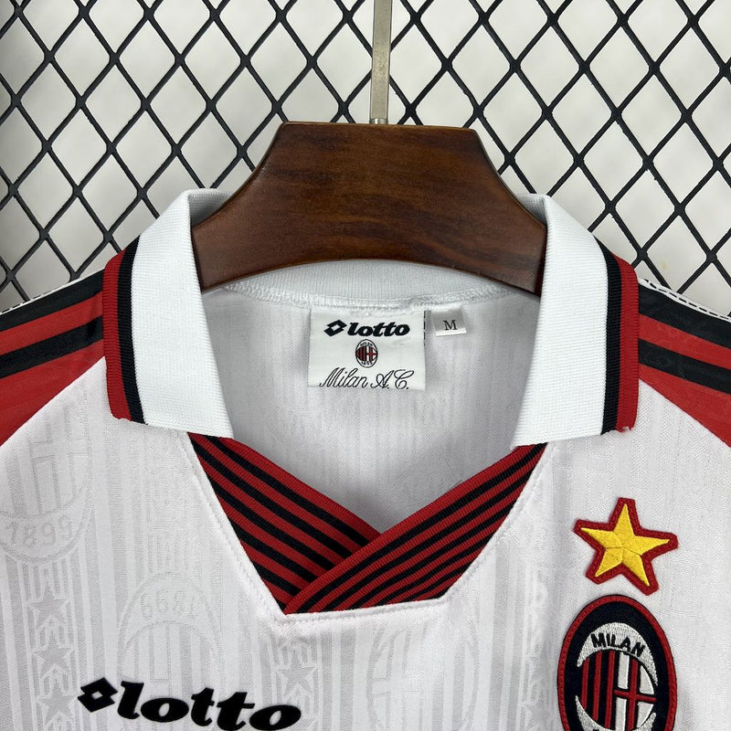 AC Milan Belo Horizonte Centenario Cup Retro 1997/98 Shirt - Men's White Fan Shirt