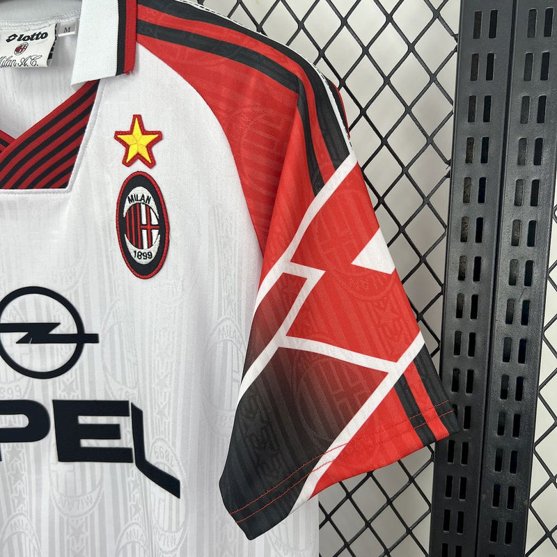 AC Milan Belo Horizonte Centenario Cup Retro 1997/98 Shirt - Men's White Fan Shirt