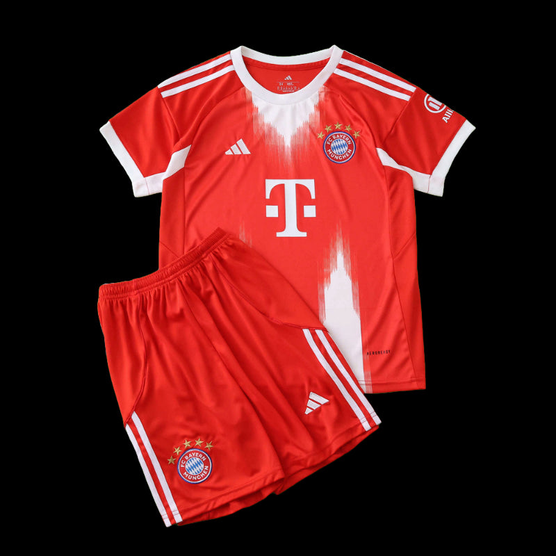 Bayern Munich Home Shirt 25/26 - Kids Fan Shirt Red