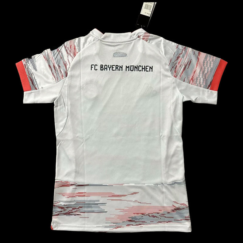 Bayern Munich Away Shirt 25/26 - Women's White and Orange Fan Shirt
