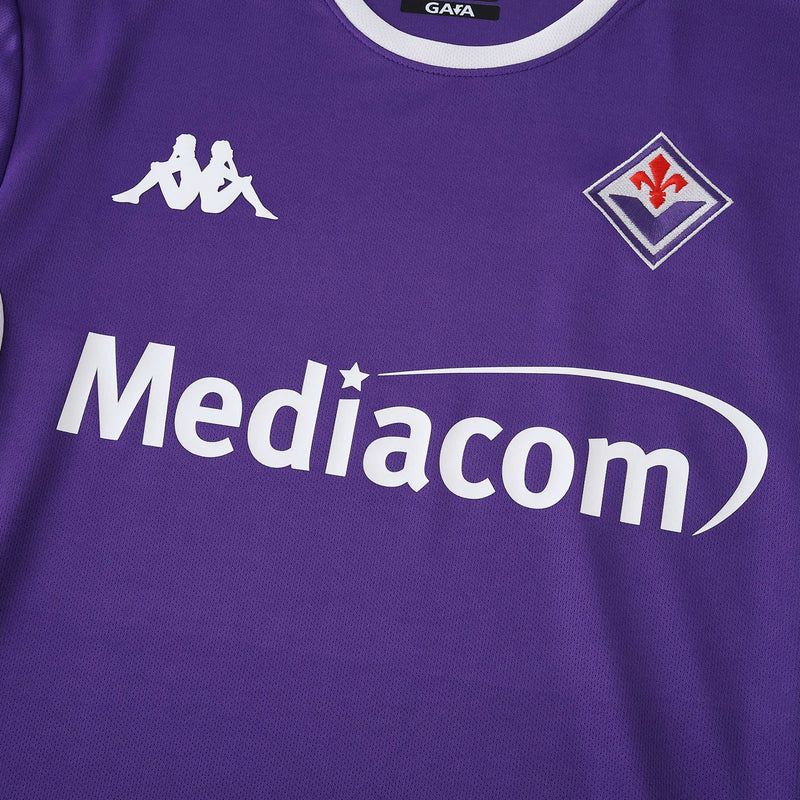 Fiorentina Home Shirt 25/26 - Men's Fan Purple and White