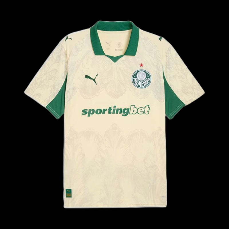 Palmeiras X Kidsuper 25/26 Shirt - Men's Beige Fan Shirt