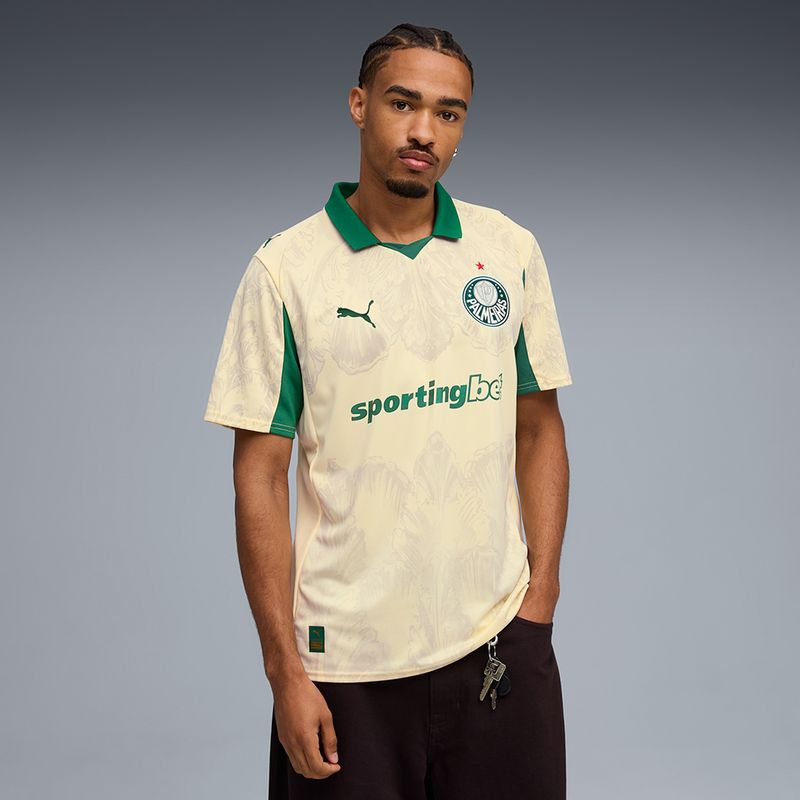 Palmeiras X Kidsuper 25/26 Shirt - Men's Beige Fan Shirt