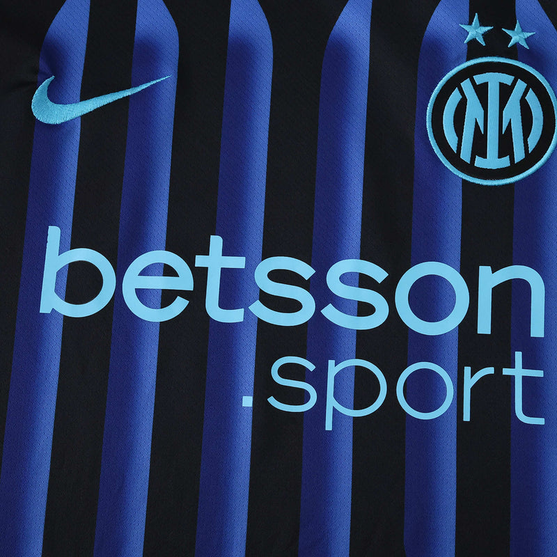 Inter Milan Home Shirt 25/26 - Kids Fan Shirt Blue and Black