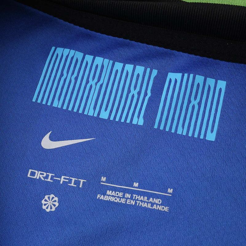 Inter Milan Home Shirt 25/26 - Kids Fan Shirt Blue and Black