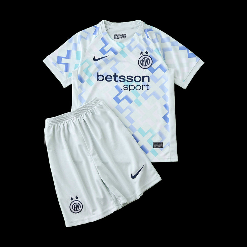 Inter Milan Away Shirt 25/26 - Kids Fan White