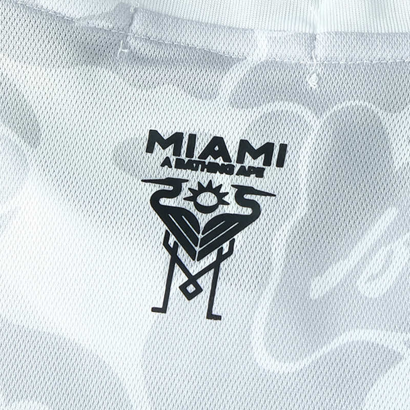 Inter Miami X Bape Men's Fan Shirt White