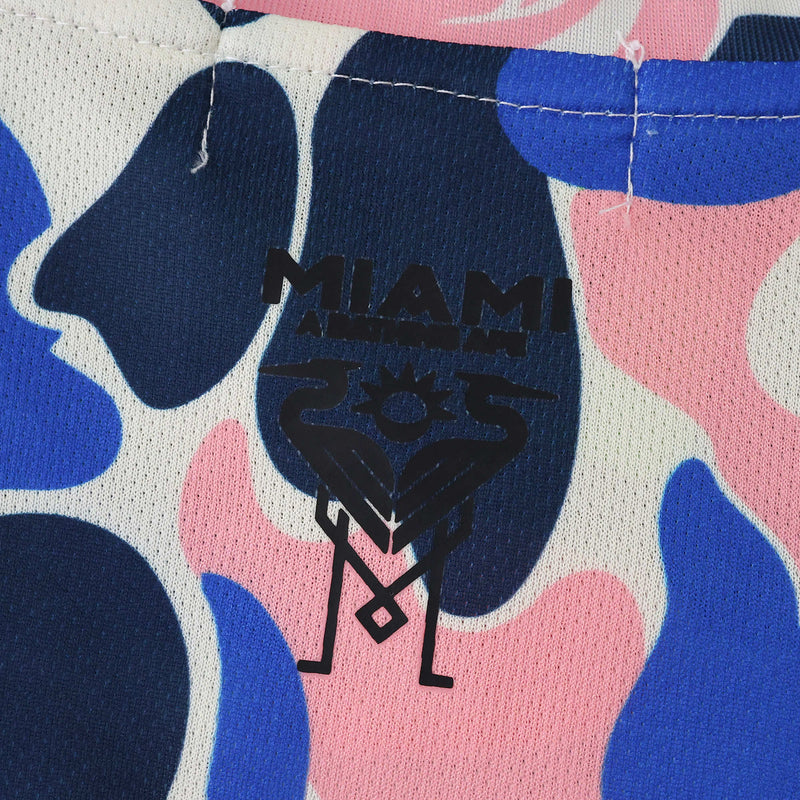 Inter Miami X Bape Shirt - Men's Fan Blue and Pink