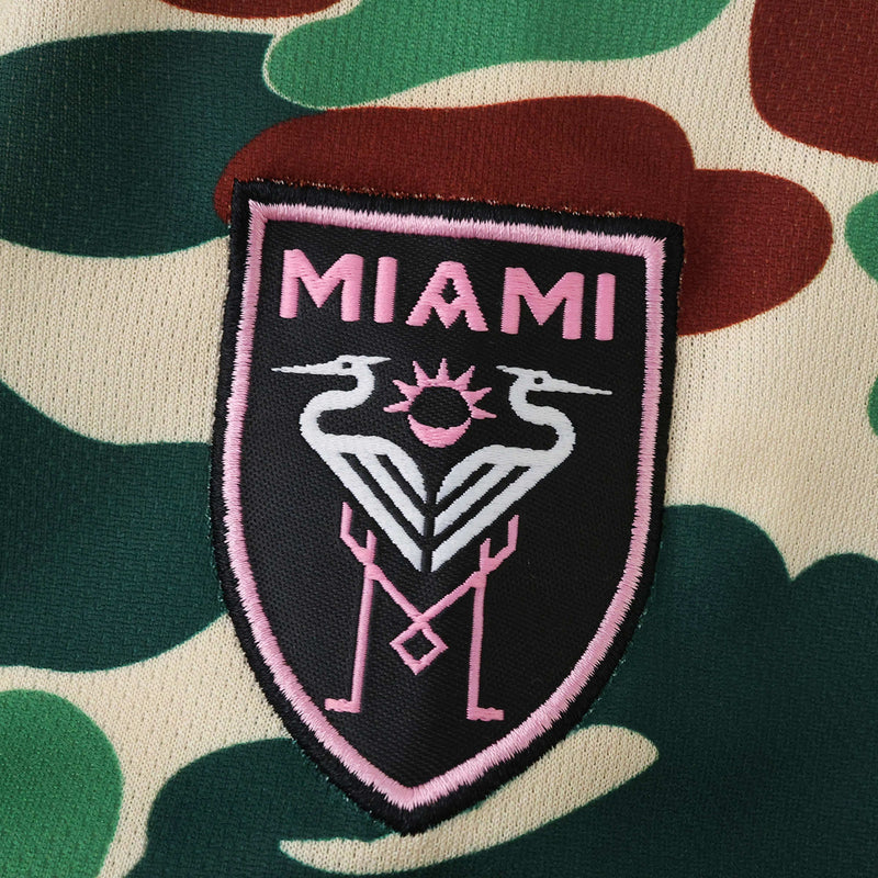 Inter Miami X Bape Men's Fan Shirt - Green