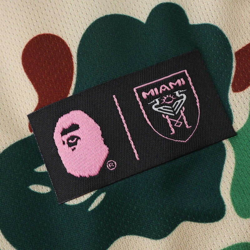 Inter Miami X Bape Men's Fan Shirt - Green