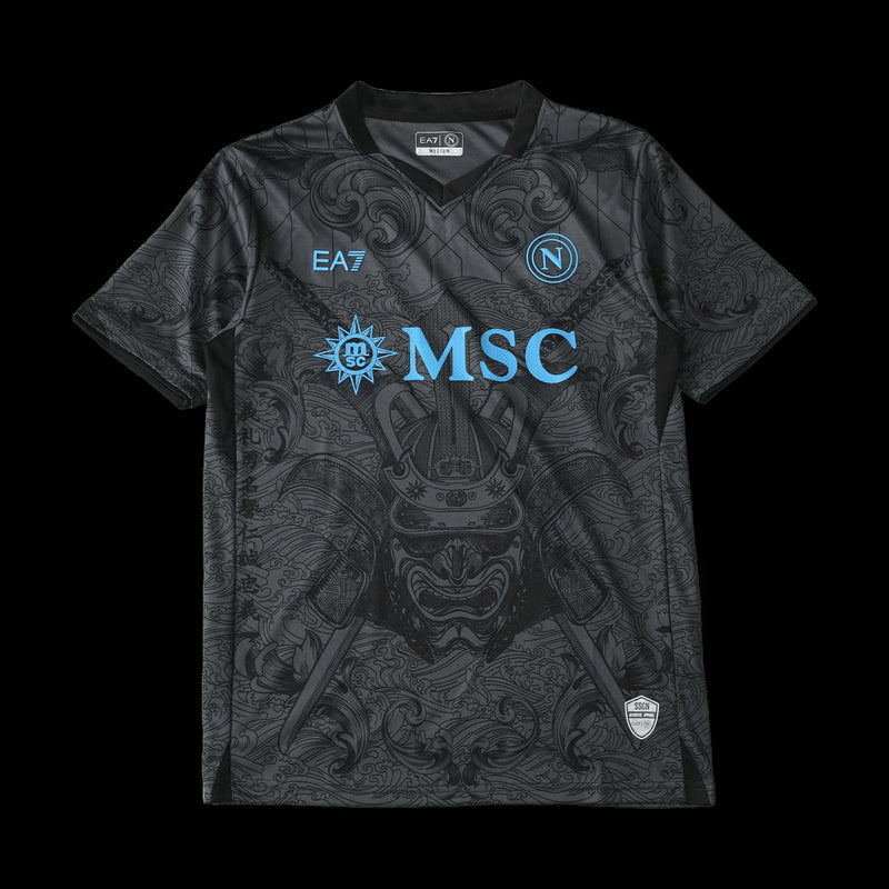 Napoli Third Away Shirt 24/25 - Men's Fan Shirt Grey