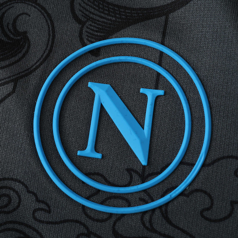 Napoli Third Away Shirt 24/25 - Men's Fan Shirt Grey