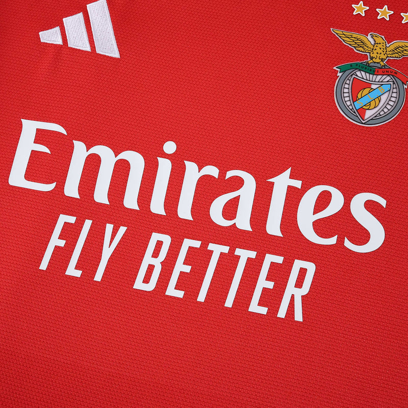 Benfica Home Shirt 25/26 - Men's Fan Red