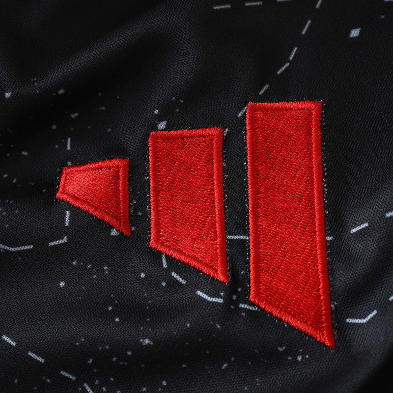 Benfica Away Shirt 24/25 - Men's Fan Black and Red