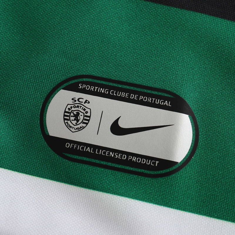 Sporting Home Shirt 24/25 - Men's Striped Fan Shirt