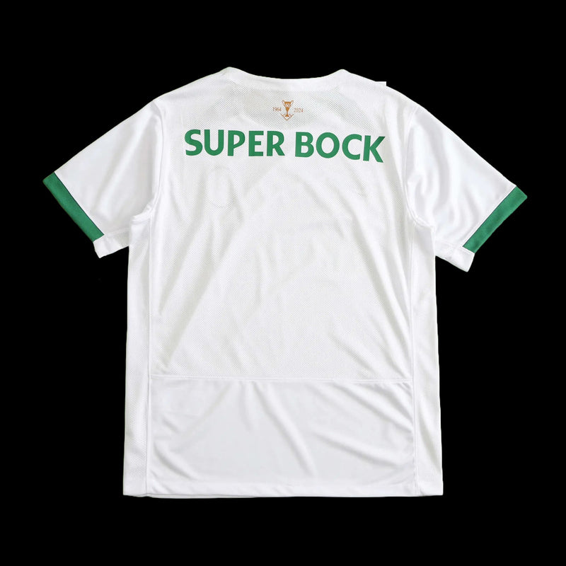 Sporting Away Shirt 24/25 - Men's White Fan Shirt